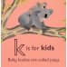 K is for Koala. Board Book