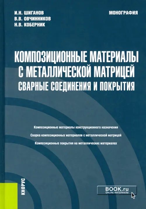 Композиционные материалы с металлической матрицей. Сварные соединения и покрытия. Монография