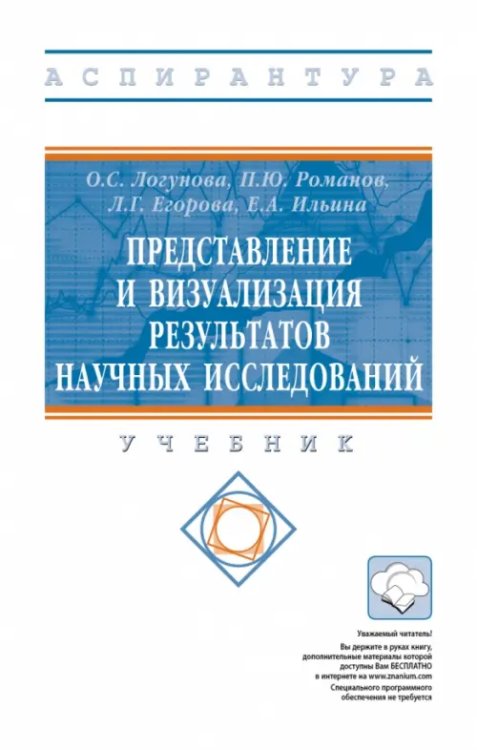 Представление и визуализация результатов научных исследований. Учебник