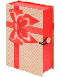 Коробка-книга &quot;Подарок&quot;, 120х180х50 мм