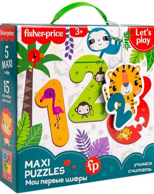 Maxi-пазл Fisher-Price. Мои первые цифры