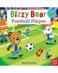 Bizzy Bear. Football Player