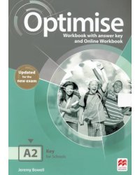 Optimise Updated A2. Workbook with Answer Key and Online Workbook