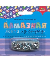 Материалы для творчества &quot;Алмазная лента из страз. Ярко-голубая&quot;