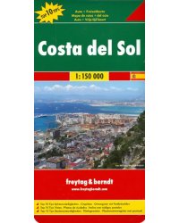 Costa del Sol. 1:150 000