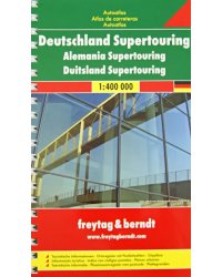 Deutschland Supertouring. Autoatlas (1:400 000)