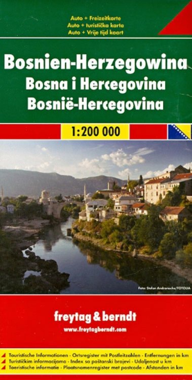 Bosnia-Hercegovina. 1:200 000