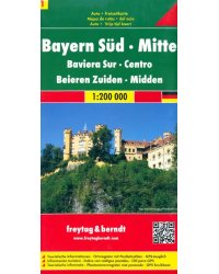 Bayern Sud. Mitte. 1:200 000