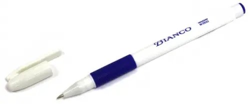 Ручка гелевая &quot;Bianco&quot; (синяя с резиновым грипом) (М-5532)