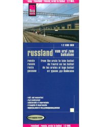 Russland. Vom Ural zum Baikalsee. 1:2 000 000