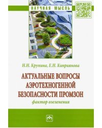 Актуальные вопросы аэротехногенной безопасности промзон: фактор озеленения