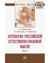 Антология Российской естественно-правовой мысли. В 3-х томах. Том 2