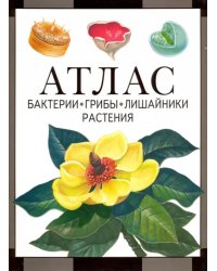 Атлас. Бактерии, грибы, лишайники, растения