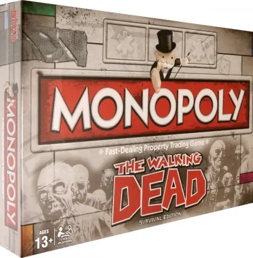 Игра. Монополия Walking Dead, на английском языке