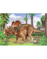 Пазл Динозавр Стиракозавр, 30 элементов