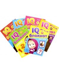 IQ-блокноты Маша и Медведь. Набоор из 6 штук