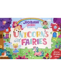 Jigsaw Book. Unicorns and Fairies