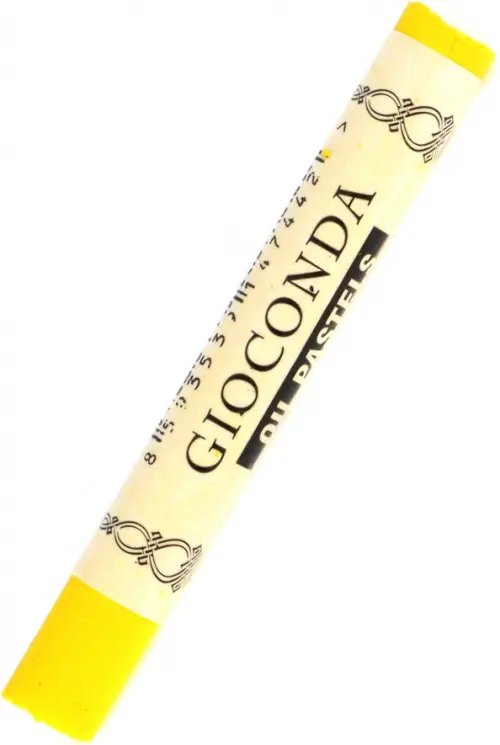 Пастель масляная художественная круглая Gioconda 8300/03, хром желтый