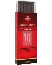 Сепия темная для цанговых карандашей Gioconda 4378, 6 штук
