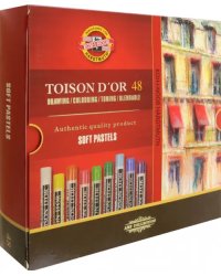 Пастель сухая художественная Toison d`Or Soft 8516, 48 цветов