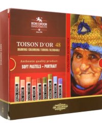 Пастель сухая художественная Toison d`Or Soft Portrait, 8516, 48 цветов