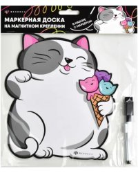 Доска магнитная, Кот