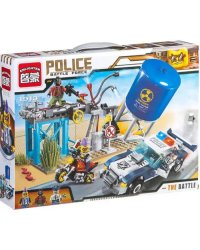 Конструктор Police, 296 деталей, 3 фигурки