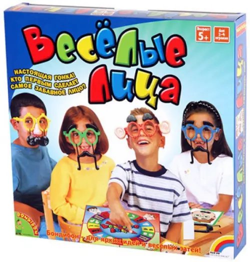 Игра логическая Весёлые лица