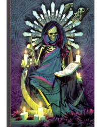 Дневник &quot;Santa Muerte&quot; (160 страниц, 150х210 мм, нелинованный)