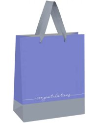 Пакет подарочный Gray-lavender