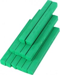 Пастель сухая Toison D`Or 8580/150, хром зеленый светлый, 12 штук