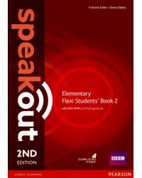 Speakout. Elementary. Flexi Student's Book 2 + MyEnglishLab (+DVD)