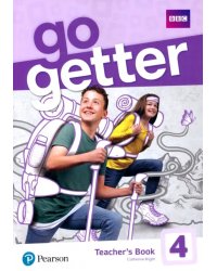 GoGetter 4. Teacher's Book with MyEnglishLab &amp; Online Extra Homework + DVD