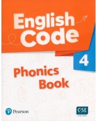 English Code 4. Phonics Book + Audio &amp; Video QR Code