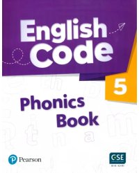 English Code 5 Phonics Bk + Audio &amp; Video QR Code