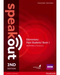 Speakout. Elementary. Flexi A Student's Book + DVD + MyEnglishLab