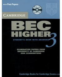 Cambridge BEC Higher 3. Student's Book with answers. Whith Audio CD