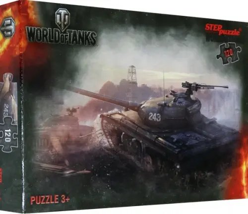 Puzzle-120. World of Tanks, в ассортименте