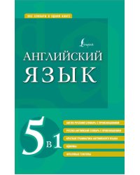 Английский язык 5 в 1. Англо-русский и русско-английский словари с произношением, краткая грамматика