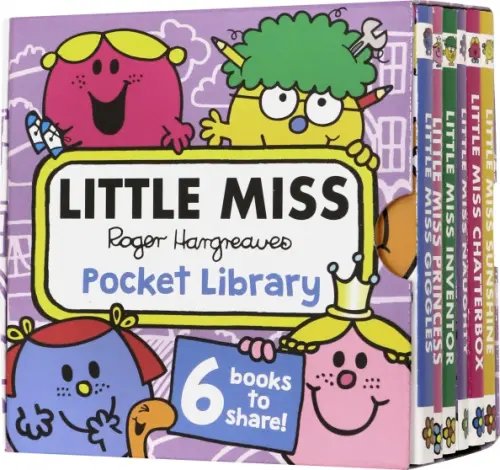 Little Miss Pocket Library (6-mini book)