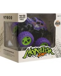 Машинка Джип Монстр инерционная, фиолетовая