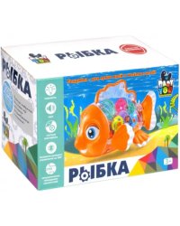 Игрушка музыкальная. Рыбка, с шестеренками