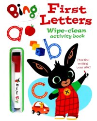 First Letters Wipe-Clean Activity Book