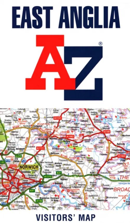 East Anglia A-Z Visitors' Map