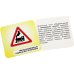 Дорожные знаки. Предупреждающие знаки. 12 красочных карточек с изображением знаков и описанием
