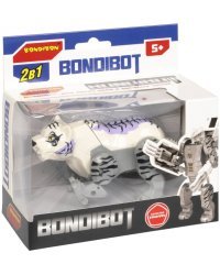 Трансформер Bondibot 2 в 1, Робот - белый Тигр