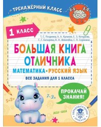 Большая книга отличника. 1 класс. Математика. Русский язык. Все задания