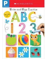 ABC 123. Write and Wipe Practice