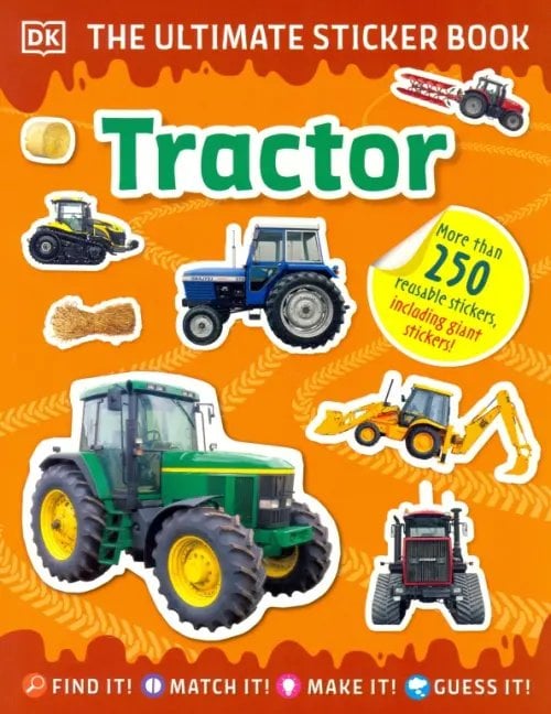 Ultimate Sticker Book. Tractor