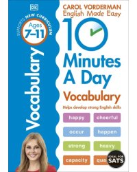 10 Minutes A Day Vocabulary. Ages 7-11. Key Stage 2